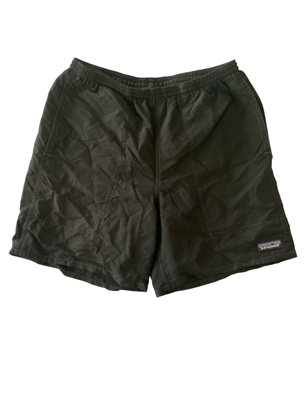 Patagonia Men’s Black Baggies Longs 7" Inseam Size: S Lined Shorts